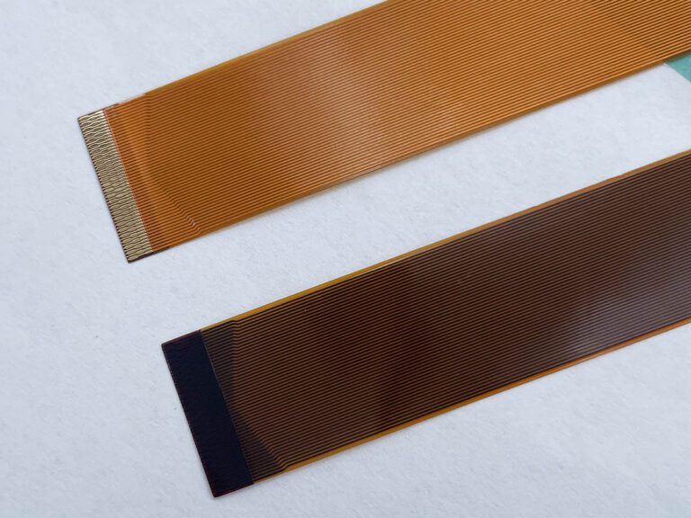 Dynamic-static rigid-flex circuit design showing moving flex areas and fixed electronic zones for reliable integration